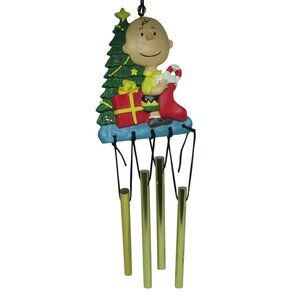 Charlie Brown Christmas Wind Chimes Christmas Tree mini chime stocking resin